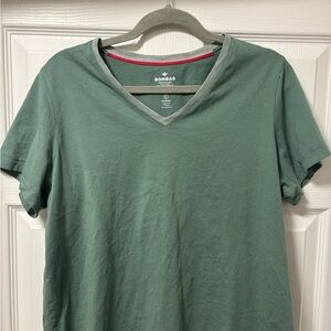 Bombas Men's Teal V-Neck Tee